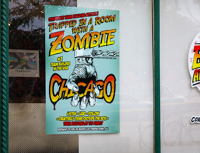 corporate zombie training done here